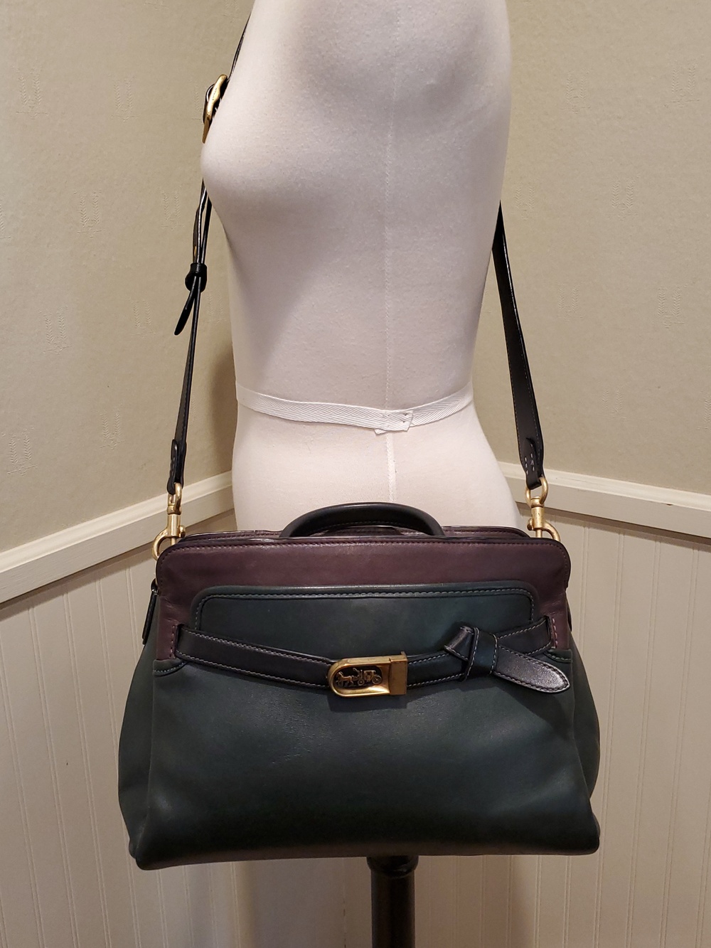 Coach Tate Carryall 29 Colorblock satchel - Picture 5 of 16